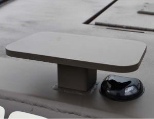 boat removable winch plate